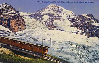 10543037 Eiger Grindelwald Eisenbahn Eigergletscher Eiger Grindelwald