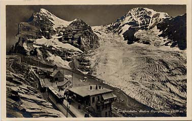 10543038 Eiger Grindelwald Eisenbahn Eigergletscher Bahnhof Eiger Grindelwald