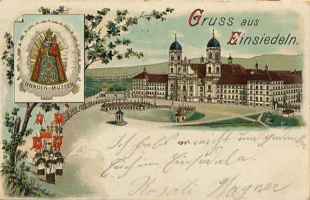 10543152 Einsiedeln SZ Einsiedeln 8840 Litho 1899 Einsiedeln