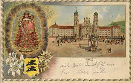 10545265 Einsiedeln SZ Einsiedeln 8840 Litho Praegedruck 1909 Einsiedeln