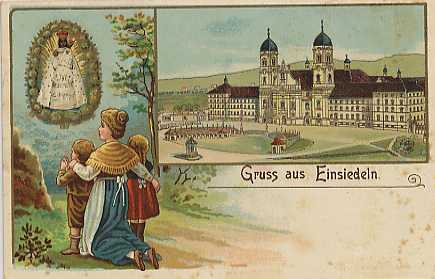 10545266 Einsiedeln SZ Einsiedeln 8840 Litho 1913 Einsiedeln