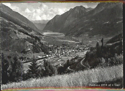 10546700 Poschiavo  Poschiavo um 1950 Poschiavo