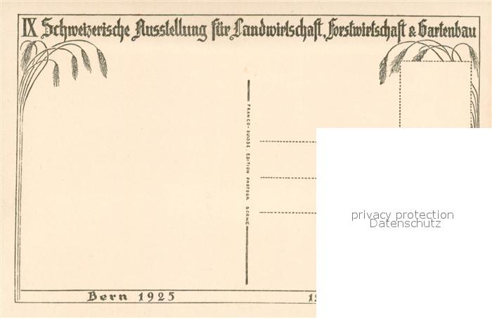 13710732 Bern BE IX Salon suisse de l'agriculture et de l'horticulture