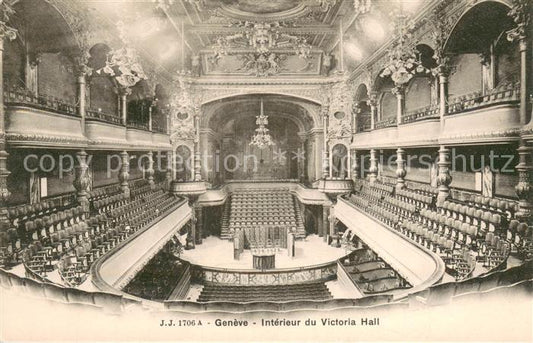 13710821 Geneve GE Intérieur du Victoria Hall Geneve GE