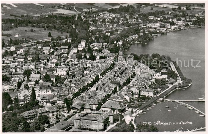 13709249 Morges Vue aérienne Morges