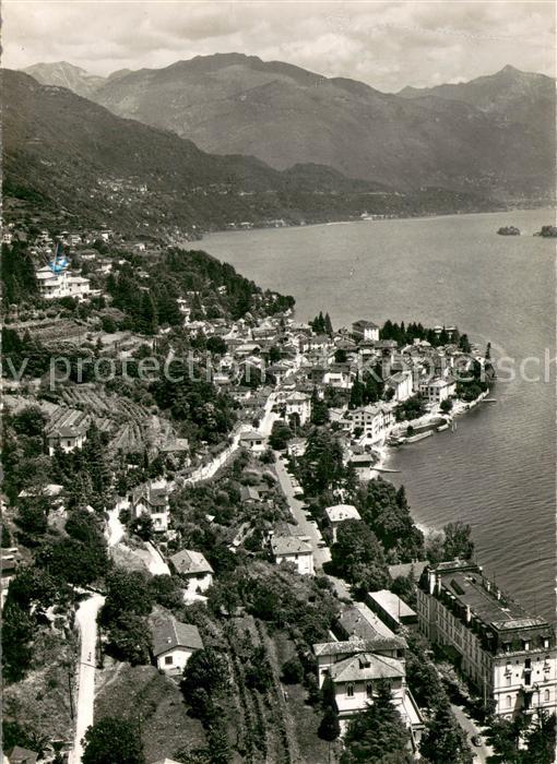 13709609 Brissago Lago Maggiore Fliegeraufnahme Brissago Lago Maggiore