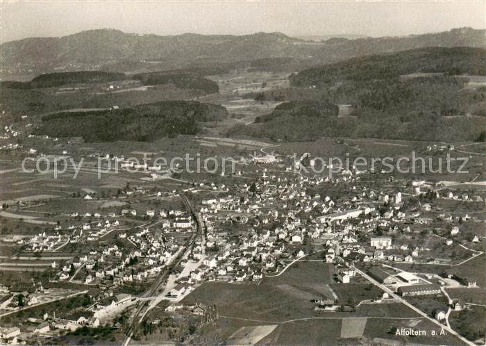 13709652 Affoltern ZH Fliegeraufnahme Affoltern ZH