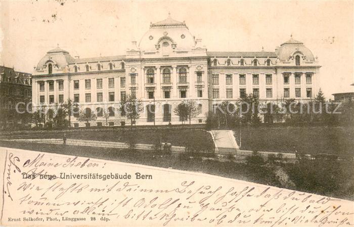 13748357 Bern BE Nouveau bâtiment universitaire Bern BE