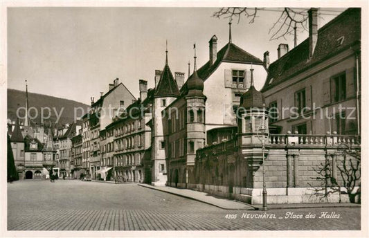 13729287 Neuchâtel NE Place des Halles Feldpost Neuchâtel NE