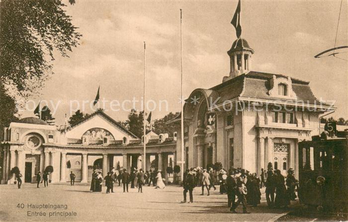 13728628 Bern BE Exposition nationale de Berne 1914 Entrée principale Bern BE