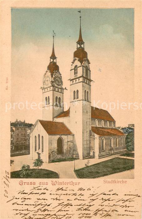 13728883 Église municipale de Winterthour ZH