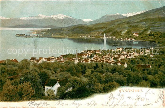 13728992 Richterswil ZH Panorama sur le lac de Zurich