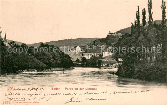 13727924 Baden AG Jeu sur la Limmat