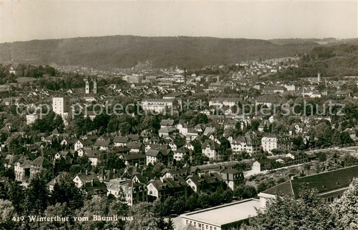 13728048 Winterthour ZH Vue depuis Baeumli