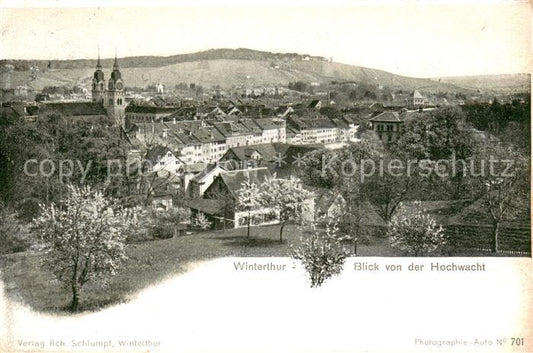 13728065 Winterthur ZH Vue depuis le Hochwacht