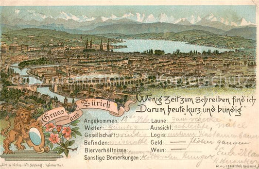 13736475 Zurich ZH Panorama Zurich ZH