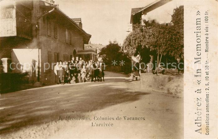 13736526 Lausanne VD Colonies de Vacances L'arrivee Lausanne VD