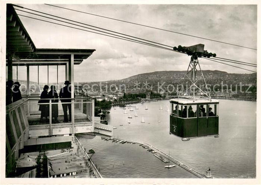 13737547 Zuerich ZH Exposition nationale suisse 1939 Train suspendu Zuerich ZH