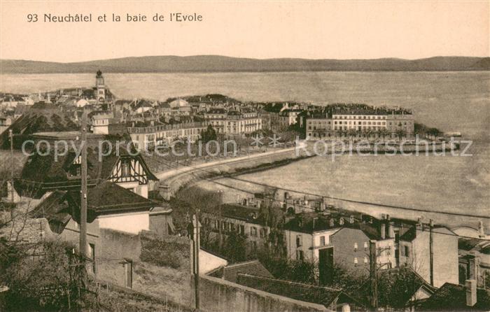 13740238 Neuchâtel NE et la Baie de l'Evole Neuchâtel NE