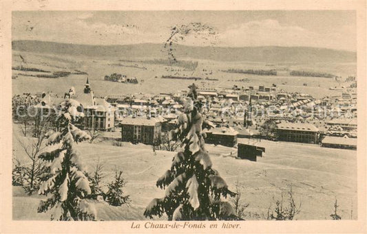 13740250 La Chaux-de-Fonds NE Panorama