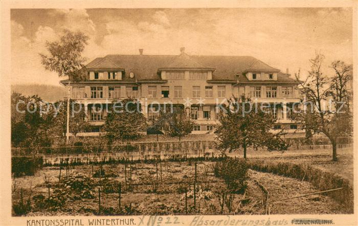 13745653 Winterthur ZH Maison de séparation de l'hôpital cantonal