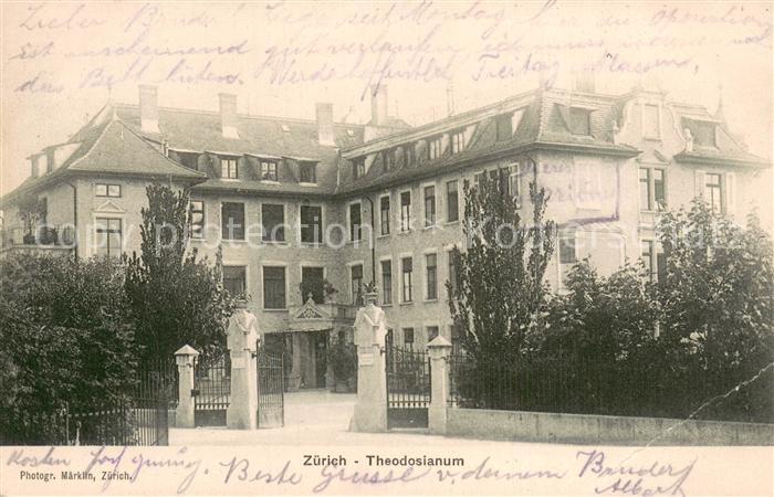 13745658 Zurich ZH Theodosianum Zurich ZH