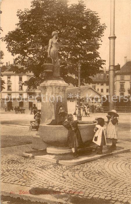 13745758 Zuerich ZH Fête des enfants le brunner au Volkshaus Zuerich ZH