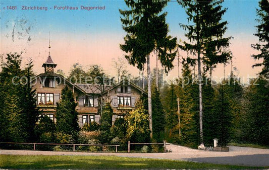 13745805 Zuerichberg ZH Forsthaus Degenried Zuerichberg ZH