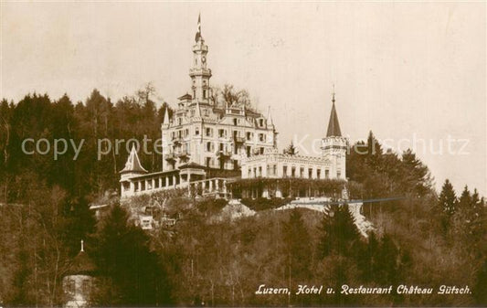 13745825 Lucerne LU Restaurant-Hôtel Château Guetsch