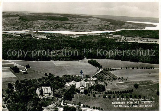 13746537 Huettwilen TG Fliegeraufnahme Kurhaus Schloss Steinegg