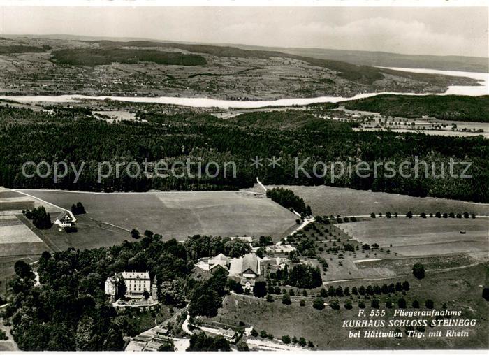 13746538 Huettwilen TG Fliegeraufnahme Kurhaus Schloss Steinegg