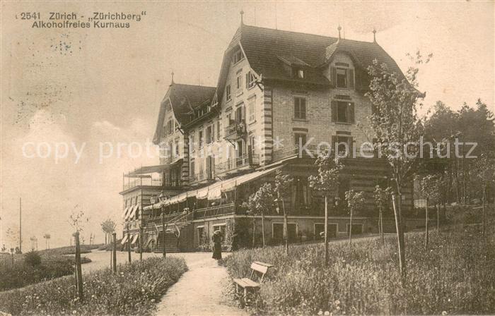 13750508 Zuerich ZH Zuerichberg Alkoholfreies Kurhaus Zuerich ZH