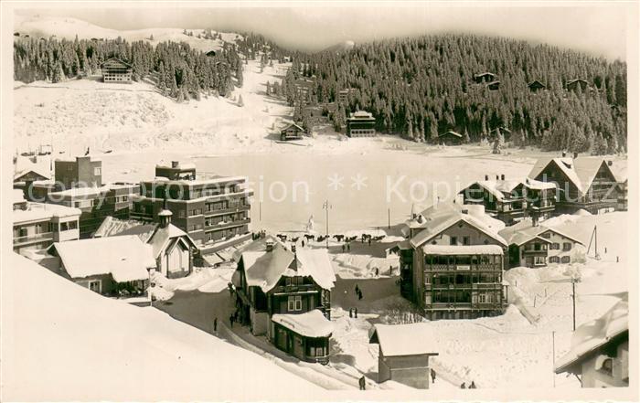 13750779 Arosa GR Panorama avec Obersee Arosa GR