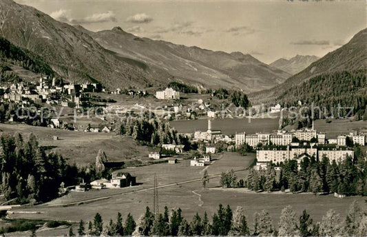 13751198 St Moritz Bad GR et Dorf Panorama St Moritz Bad GR