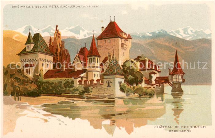 13751273 Bern BE Château de Oberhofen Fiche d'artiste Bern BE