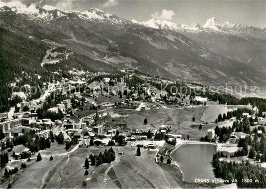 13751379 Crans-sur-Sierre Fliegeraufnahme Crans-sur-Sierre