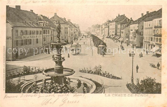 13760217 Tramway du centre-ville de La Chaux-de-Fonds NE