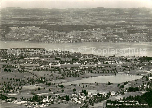 13769784 Gottschalkenberg ZG Vue sur les refuges et le lac de Zurich