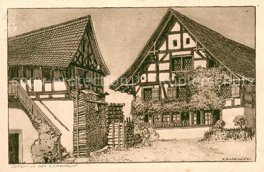 13769932 Witikon Zuerich Dans le dessin d'Eierbrecht