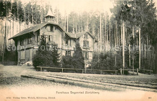 13770323 Zuerichberg ZH Forsthaus Degenried Zuerichberg ZH