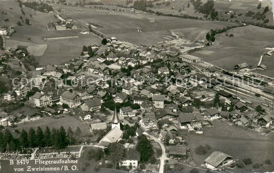 13770569 Zweisimmen BE Fliegeraufnahme