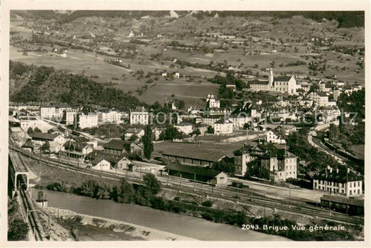 13771331 Brigue Brig VS Vue Générale aérienne