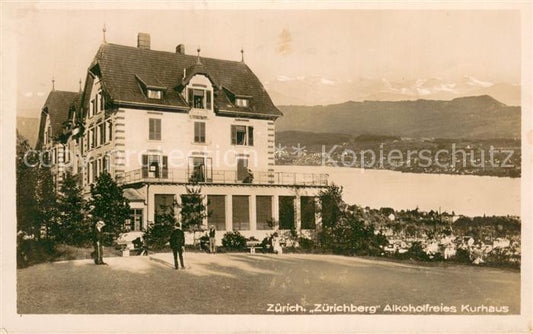 13774409 Zuerichberg ZH Sans alcool Kurhaus Zuerichsee Alpenblick Zuerichberg