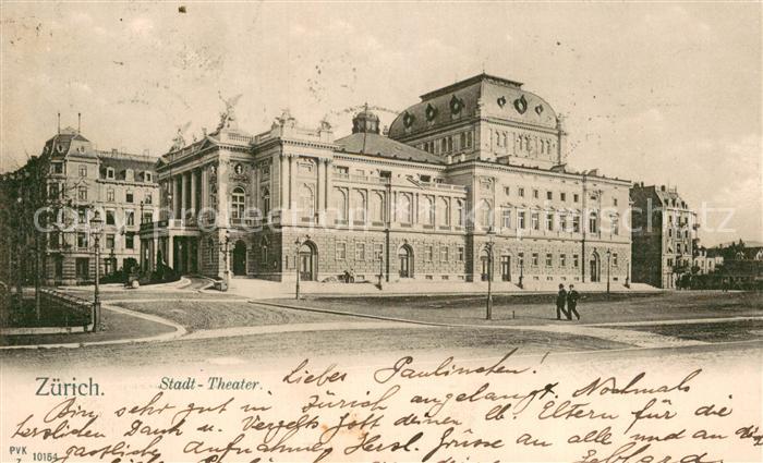 13774438 Zuerich ZH Stadttheater Zuerich ZH