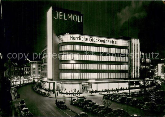 13783680 Zuerich ZH Jelmoli bâtiment la nuit Zuerich ZH