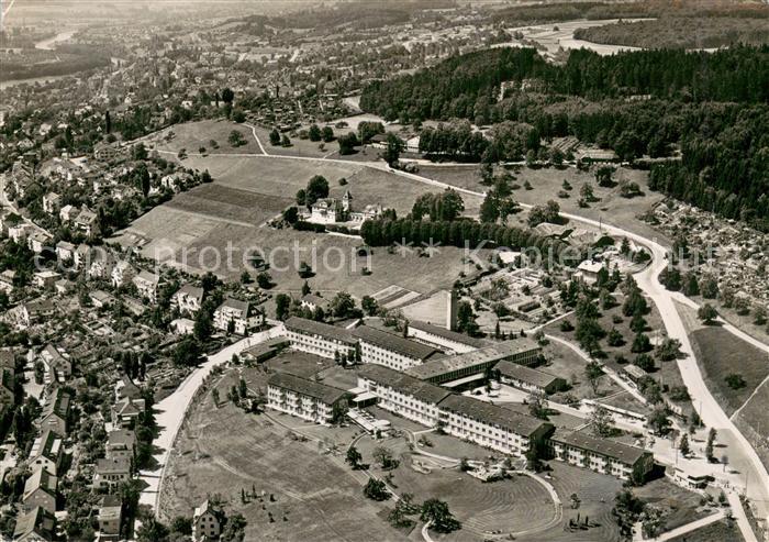 13783683 Waid Zuerich ZH Fliegeraufnahme Stadtspital Waid