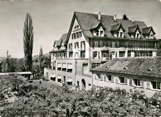 13783685 Zuerich ZH Restaurant-Hôtel Sonnenberg ob Klusplatz Vue extérieure Zueri