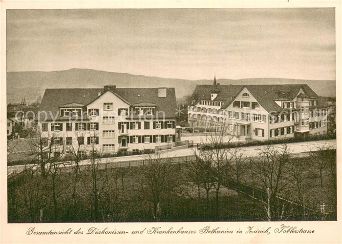 13783699 Bethanien Klinik Zuerich ZH Vue générale du. Diaconesse et hôpital