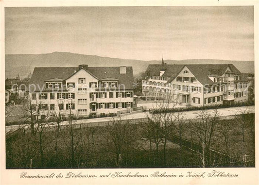 13783699 Bethanien Klinik Zuerich ZH Vue générale du. Diaconesse et hôpital