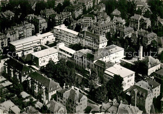 13783700 Zuerich ZH Fliegeraufnahme Schweizerische Pflegerinnenschule Zuerich ZH